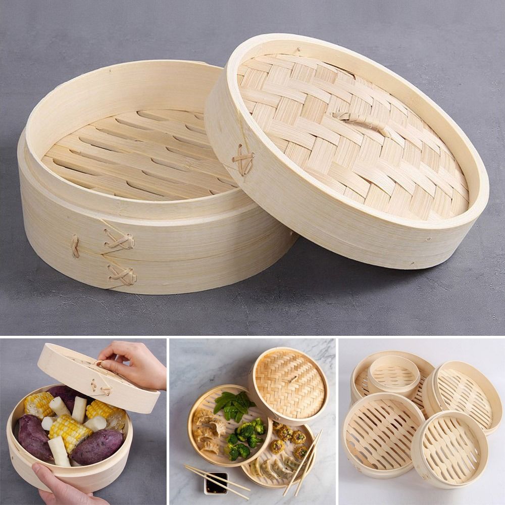 Bao Steamer Bamboo - Kosz na bambusowe naczynie parowe z
