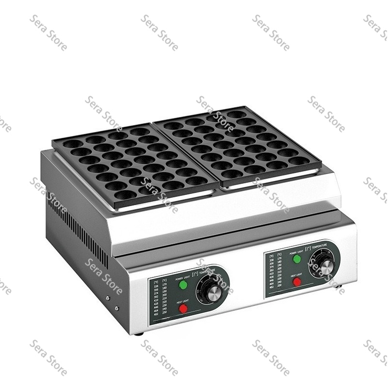 Takoyaki Grill Plate - Profesjonalna elektryczna i gazowa dwupłytowa maszyna