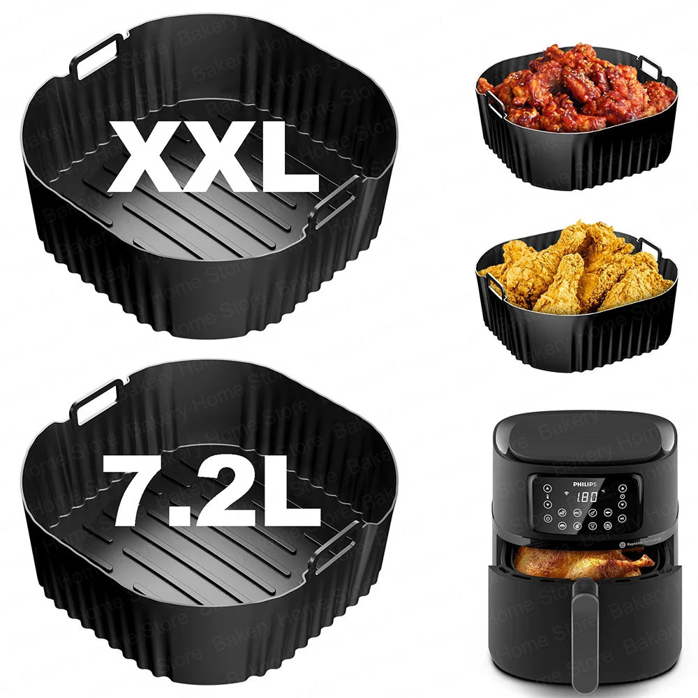 Philips Air Fryer Airfryer Xxl - Silikonowa forma do frytkownicy Philips Airfryer