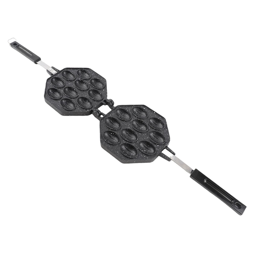 Aluminiowa patelnia do gofrów  – Egg Waffle Pan recenzja i cena