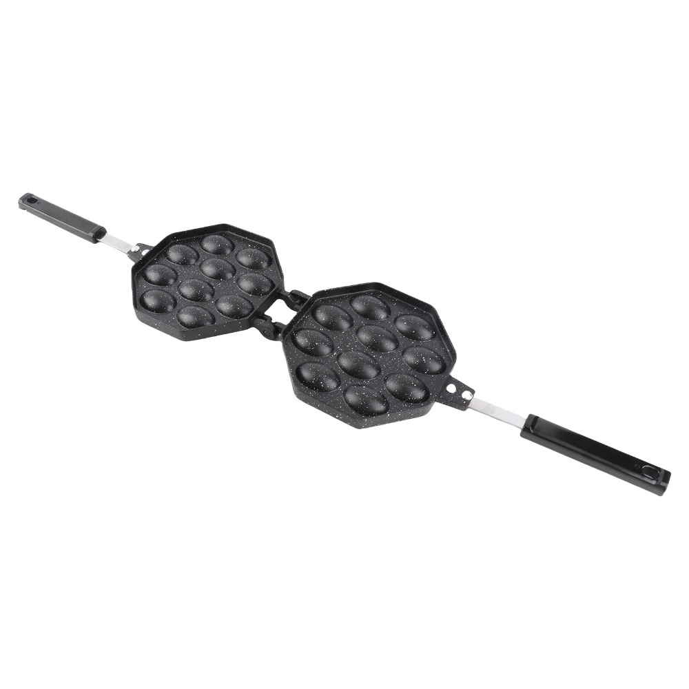 Aluminiowa patelnia do gofrów  – Egg Waffle Pan recenzja i cena