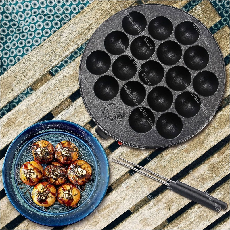 Elektryczna maszyna do takoyak – Takoyaki Grill Plate recenzja i cena