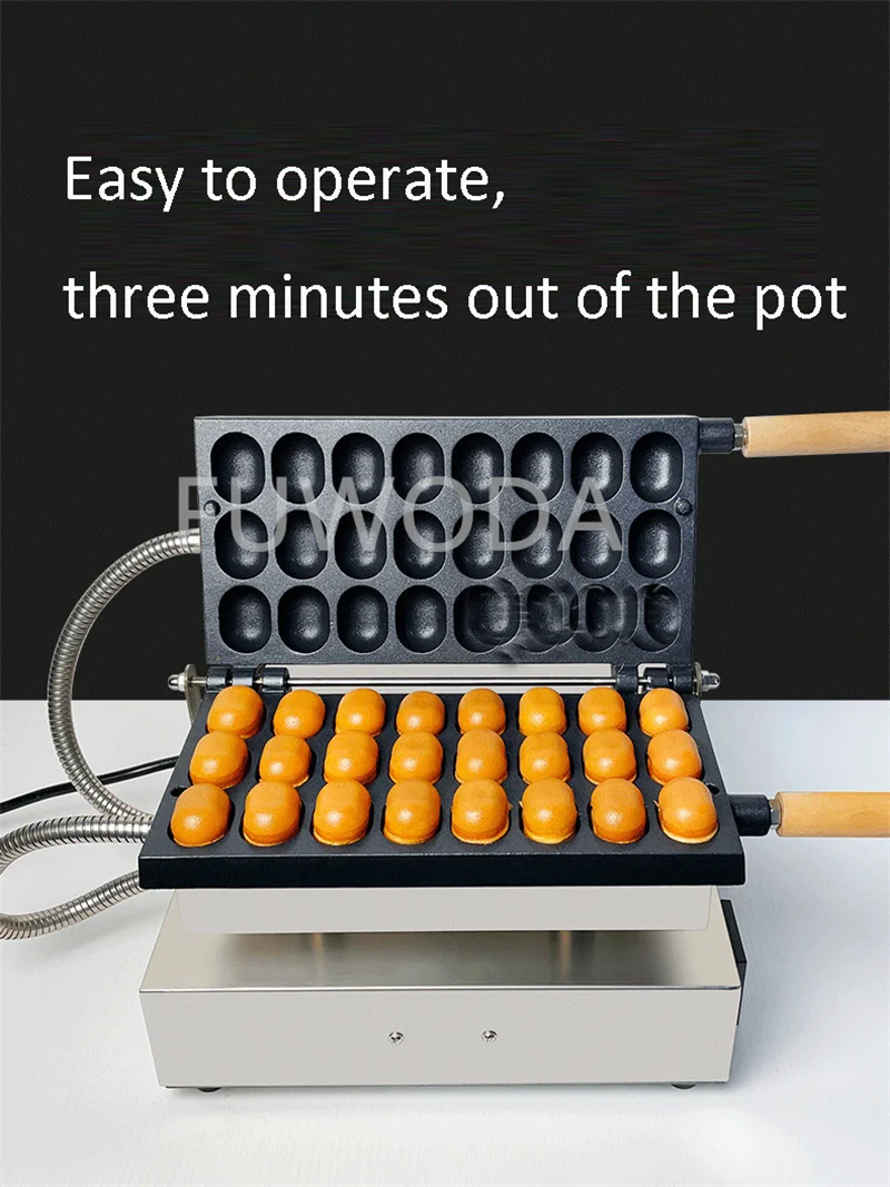 Elektryczna maszyna do gofrów  – Egg Waffle Pan recenzja i cena