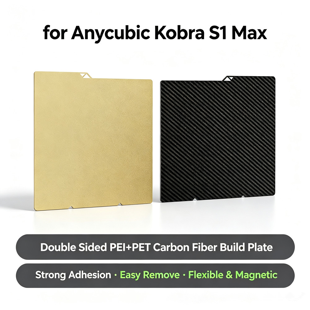 Dla Anycubic Kobra S1 Max: Ule – Crepe Pan Carbon recenzja i cena